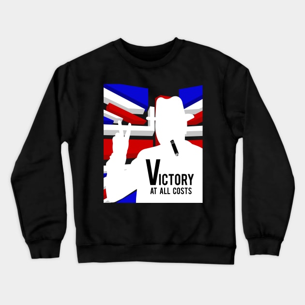 Churchill Victory 1 Crewneck Sweatshirt by SiSuSiSu